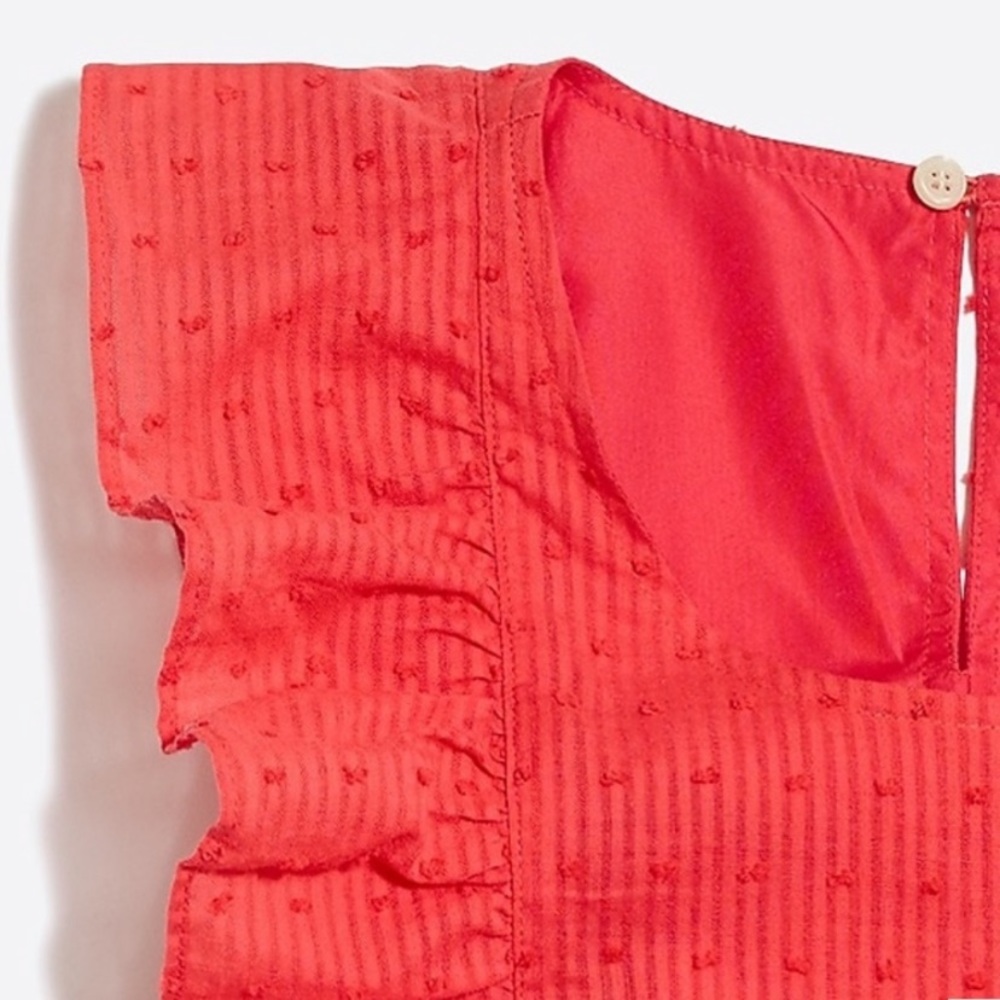 🎉HP🎉 J.Crew Factory Textured Ruffle Tank Top - Picture 12 of 12